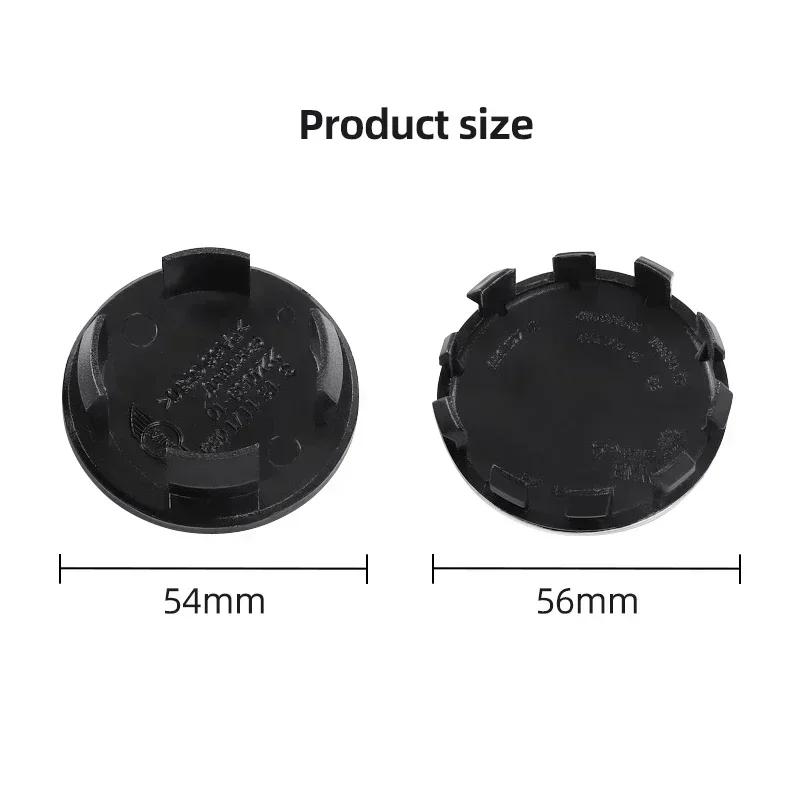 4pcs 54mm 56mm Car Wheel Center Hub Cap Badge Emblem Sticker For BMW Mini Cooper One S JCW R50 R53 R55 R56 R57 R60 F55 F56