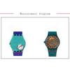 19 мм 21 мм Для Swatch цельнометаллический браслет вогнуто-выпуклая часовая цепочка YVS400 451 YVB404 железные мужские женские стальные ремешок для часов