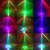 15 ГЛАЗ RGB Диско DJ Луч Лазерный Световой Проектор DMX Дистанционный Стробоскоп Эффект Сценического Освещения Рождественская Вечеринка Праздник Хэллоуин Огни