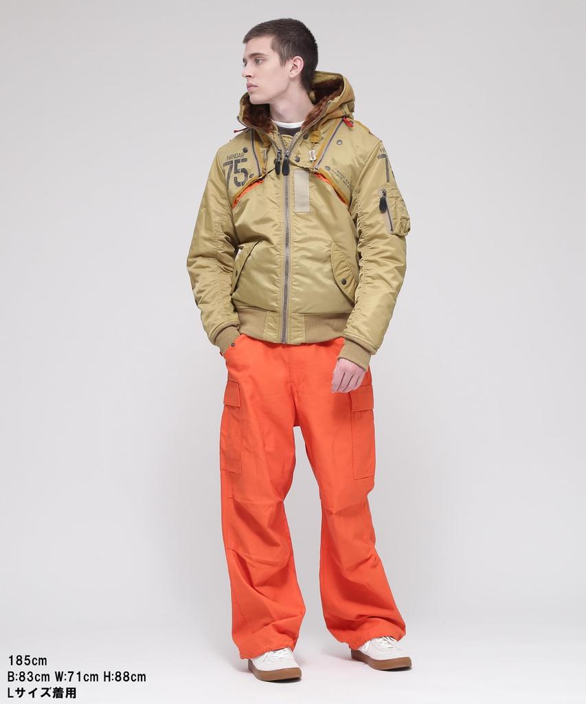 Avirex MA-1 REMODEL MARK2 Men's Flight Jacket Outerwear WEB&DEPOT Exclusive 6182195 783-4952053 XL 053 KHAKI