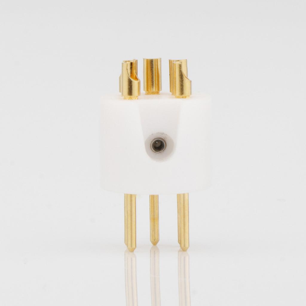 Проигрыватель Тонарм 5-контактный Hi-Fi Штекерный разъем DIN Для Rega Linn Roksan Чистая медь M DIN Позолоченный штекер