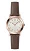 Watch FURLA MINIMAL SHAPE Minimal Shape Silver Dial Stainless Steel Quartz 32MM Watch Jewelry Accessory WW00007007L3 Brown [Furla] Women's [Item]