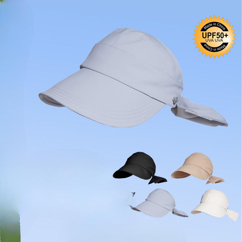 Утиный язык Пустая шляпа-цилиндр Большая шляпа Открытый хвост Солнечная шляпа Летняя Уличная Защита от солнца Солнечная шляпа