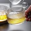 Прозрачный стеклянный стакан для овсянки Стеклянная крышка Пищевой стакан для завтрака Портативный стакан для хлопьев, молока, салата, йогурта Предмет для кухни Для вечеринки Свадебный стакан