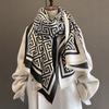 Winter New 2023 Cashmere Fashion Warm Scarf, Student Couple Air Conditioned Shawl