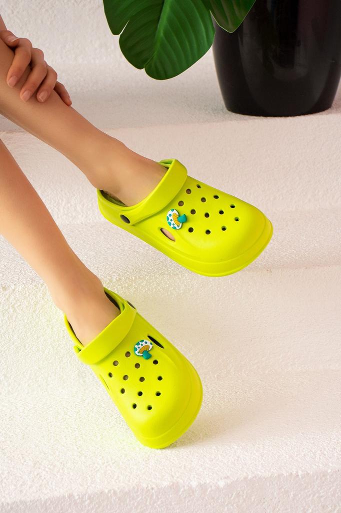 Potin Kadın Nut Eva Deniz Plaj Aşçı Doktor Hemşire Hastane Öğretmen Confort Rahat Sandalet Terlik