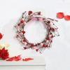 Artificial Heart Berries Wreath For Valentines's Day Decoration Decorative Garland Wedding Window Table Centerpieces