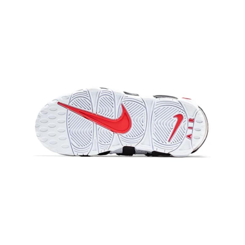 Nike Air More Uptempo Амортизаторы Полувысокие Винтажные Баскетбольные Кроссовки Черно-Белые Детские Возраст 3 7 лет Кроссовки DA9253-105