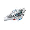 MOC Star Trek Voyager Delta spacecraft high brick parts assembly building block toy