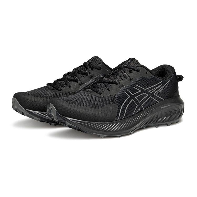 Asics Кроссовки для трейлраннинга Gel Excite Trail 2, противоскользящие, мужские, черные с серым 1011C188-001