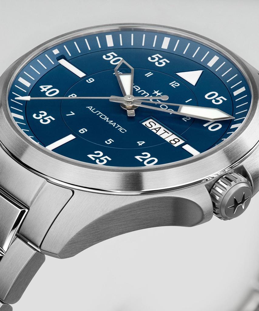 Часы HAMILTON Обычная гарантия Khaki Aviation Pilot Day Date Механические Автоматический подзавод H64635140 Мужские Импортные [Hamilton] [Обычный продукт]