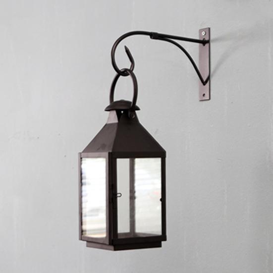 Железный настенный крючок для кашпо, кронштейн для цветочных горшков, настенный крючок в винтажном стиле с изогнутым наконечником для подвешивания корзин, фонарей, кормушек для птиц