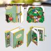 Милая Сказочная Принцесса MOC Кубики Книги Мечтающая Русалка 3D Книжка-сказка Строительные Блоки Игрушки Аниме Модель Детские Девочки Рождественские Подарки