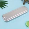 Practical Rectangular Metal Student Stationery Storage Box Pencil Case Gifts Container Iron Case
