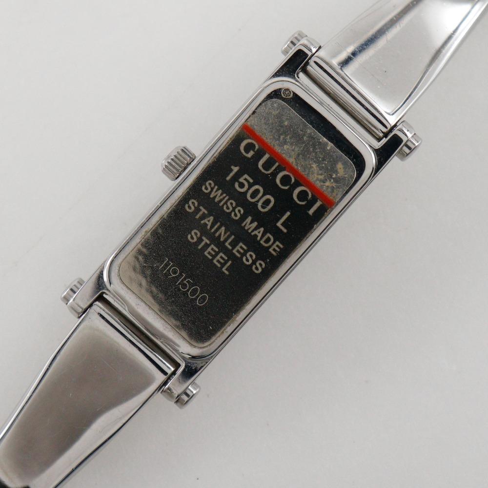 GUCCI Watches 1500L SilverDial Stainless Steel Quartz Analog display Women Used
