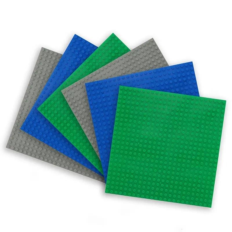 32x32 16x16 точек Стили Пластиковые Сборные Блоки Базовые Пластины Фигурки Город Классические Игрушки Строительные Базовые Пластины Для Детей Подарок