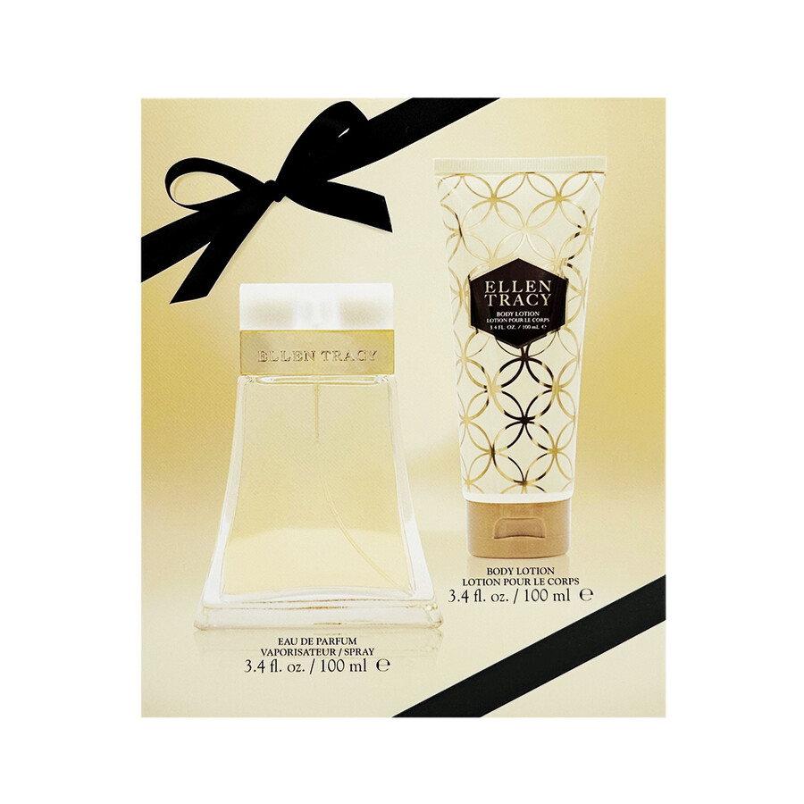 Set Ellen Tracy: Classic, Eau De Parfum, For Women, 100 ml + Classic, Hydrating, Body Lotion, 100 ml
