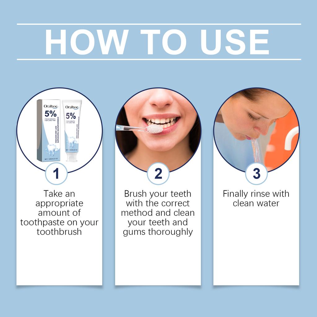 120 г Зубная паста против кариеса Восстановление десен Отбеливание зубов Удаление желтизны Свежее дыхание Уход за полостью рта Мятный вкус Зубная паста