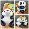 Ключи Аксессуары Мультяшная Панда Брелок Мягкая Набивная Панда Сумка Подвеска Игрушки Подарки