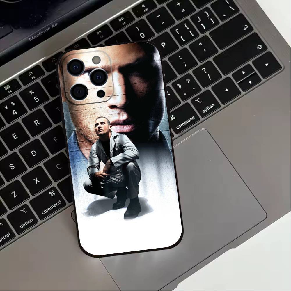 Чехол для телефона с изображением фильма «П-Тюрьма Б-Побег» для iPhone 17,16,15,14,13,12,11 Plus,Pro Max,XS, Мягкий силиконовый черный чехол
