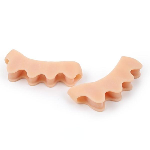 1 пара силиконовых разделителей головок пальцев ног, выпрямитель, выравниватель головок пальцев ног, распорка, растяжитель для нитрилового каучука, молоток для коррекции головок пальцев ног