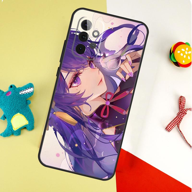 Чехол для телефона Baal Genshin Impact Game для Samsung Galaxy A54 A34 A14 A55 A35 A15 A53 A33 A13 A05 A06 A16 A22 A32 A52