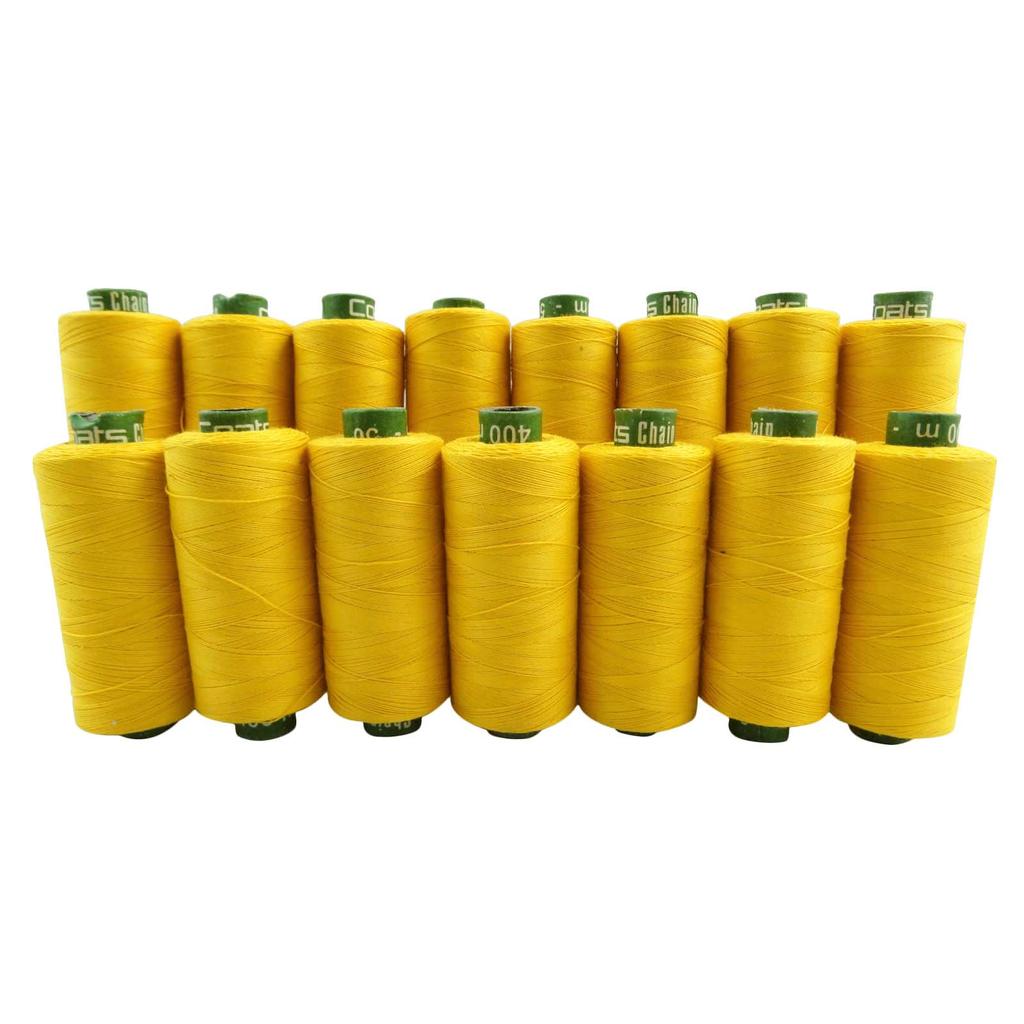 Набор из 15 катушек для машинной вышивки полиэфирной нитью, индийское шитье