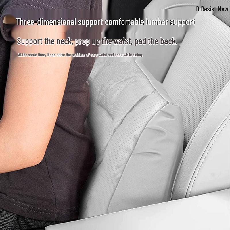 Подушки для шеи из кожи наппа для подголовников и поясничной поддержки Leapmotor B10/B01/C10/C16/C11