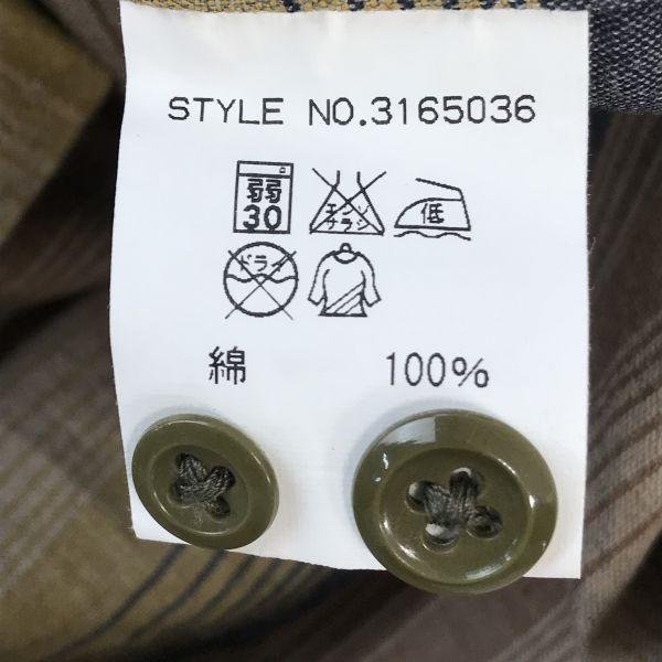SCHOTT BROS NEW YORK от Ueno Shokai Сделано в Японии Рубашка в западном стиле с длинным рукавом Мужской размер S Бордовый(ИСПОЛЬЗОВАЛ)