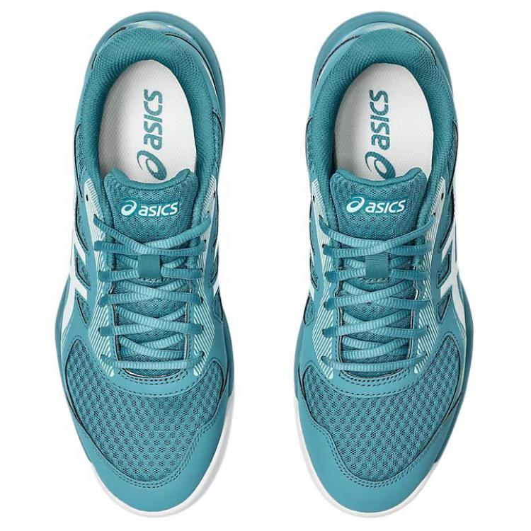Asics Upcourt 5 Blue Teal Мужские кроссовки Белый 1071A086-404