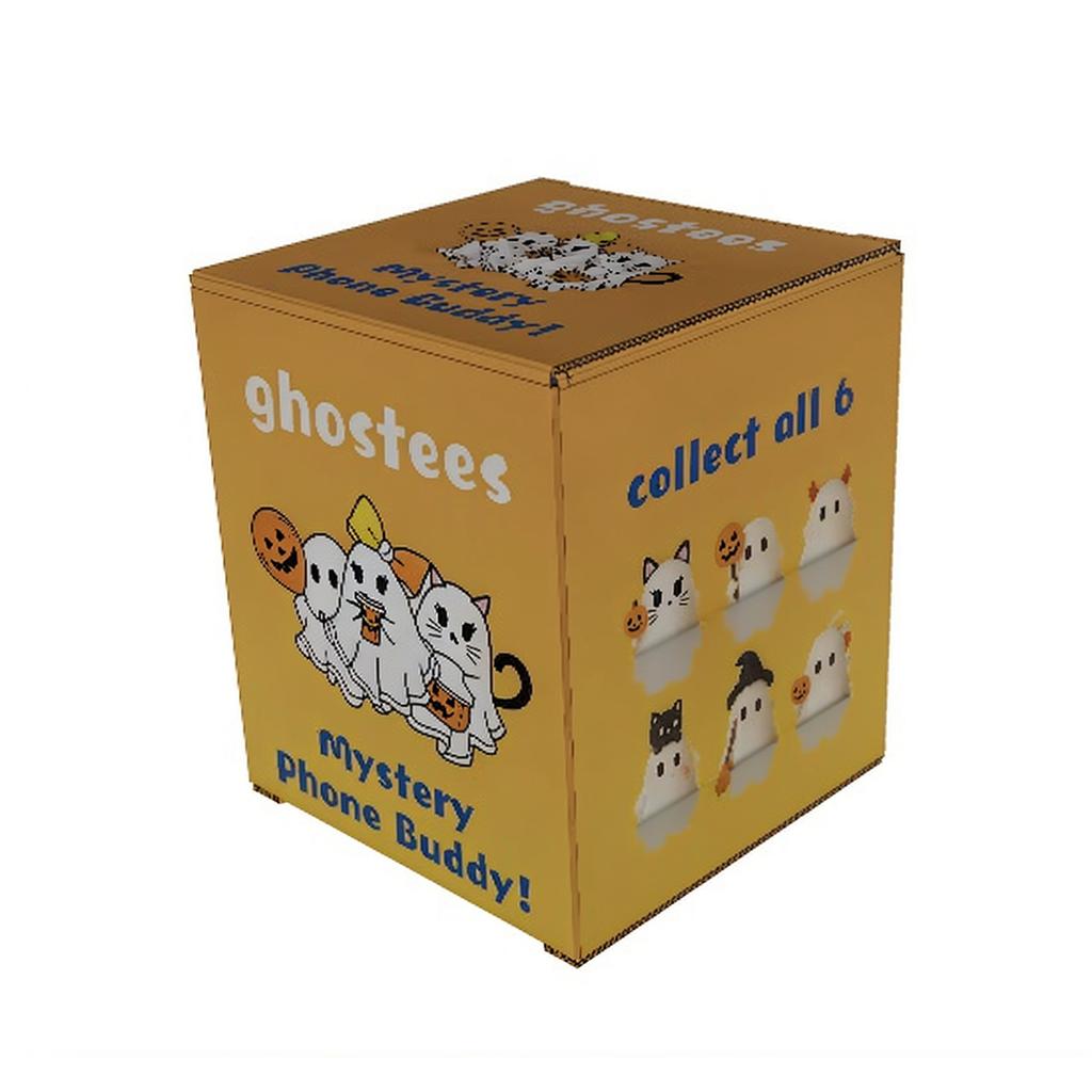 Ghostees Mystery Phone, Phone Figure Surprise Toy, Halloween Phones Shaped Doll, Applicable To All Models Of Mobile Phones