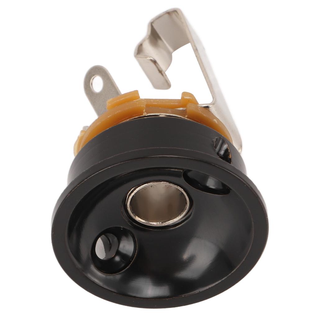 Гитарный стерео выходной разъем утолщенный круглый чашеобразный металлический выходной разъем для электрогитары TL