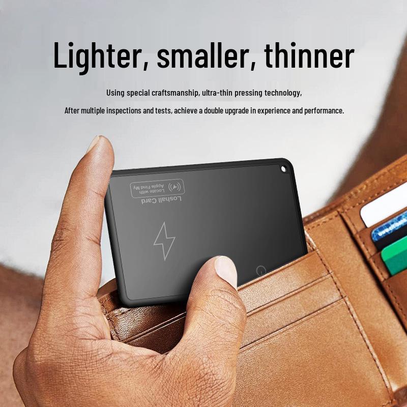 GPS Bluetooth Tracker: Anti-Lost Device for Wallets, Luggage, and Documents - AirTag Alternative.