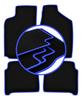 Автомобильные коврики CARLUX-BLUE для: Toyota Camry V20 II седан (1986-1991)