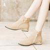 Женские сапоги Зимние сапоги Туфли на толстом каблуке Ботильоны Нескользящая обувь для мам Женские зимние сапоги Обувь на плоской подошве Большие размеры 35-44