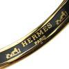 USED HERMES bangle  Emaille PM metal 18.2g multicolor Gold Metal Accessories