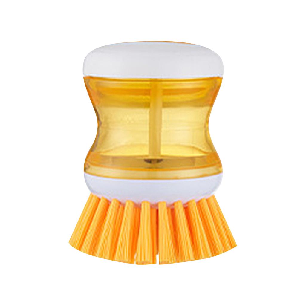 Щетка для мытья посуды с дозатором мыла, кухонная щетка для чистки посуды, кастрюль, сковородок, раковин, 1 щетка-дозатор для мыла, черный/прозрачный/белый