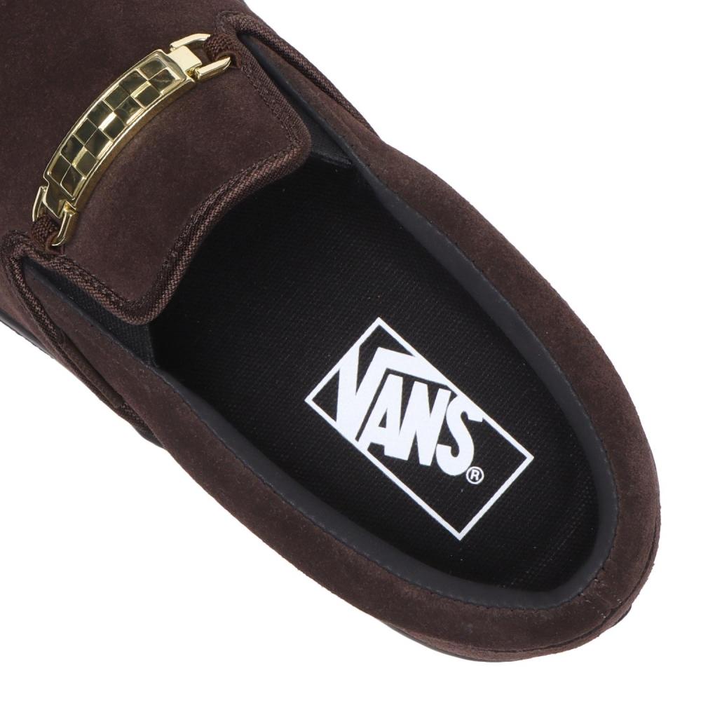 Vans Slip On Brown  Black V98cf Chn Brown  Black