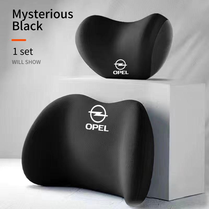 Car Headrest Neck Pillow Memory Foam Protective Lumbar Support For Opel Corsa Astra Insignia Vectra Zafira Meriva Mokka Vivaro