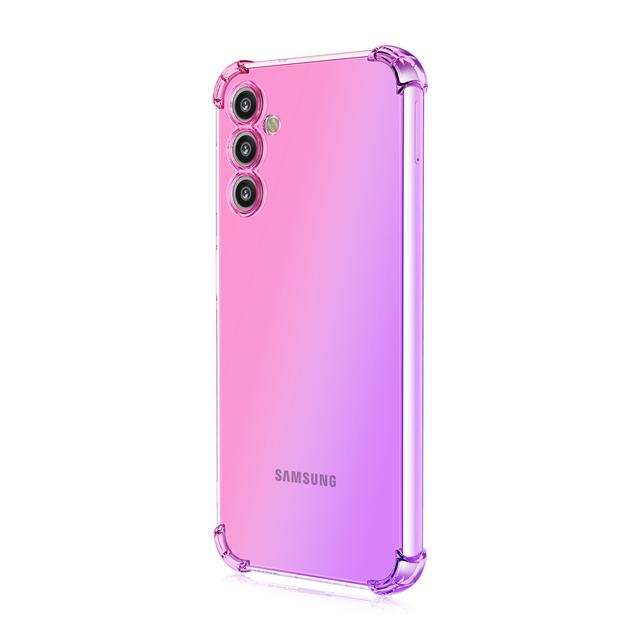 Ударопрочный градиентный чехол TPU для Samsung A06 A16 A36 A15 A25 A35 A55 M15 M35 M55 силиконовый защитный чехол прозрачные чехлы