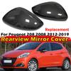 Для Peugeot 208 2008 2012-2018 C3 2016-2020 Автомобильная Замена Накладка Зеркала Заднего Вида Бокового Зеркала Колпачок Крыла Внешняя Накладка Отделка Корпуса