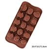 Love Mold Silicone Baking Accessories DIY Chocolate Candy Molds Fudge Cupcake Decorating Supplies Baking Tools Cake Molds