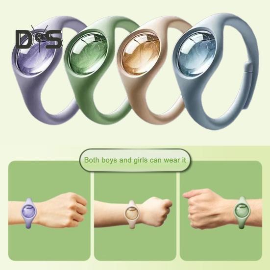 Браслет от комаров, удобный для ношения, выдвижной дизайн, силиконовый, эффективный браслет для предотвращения укусов комаров