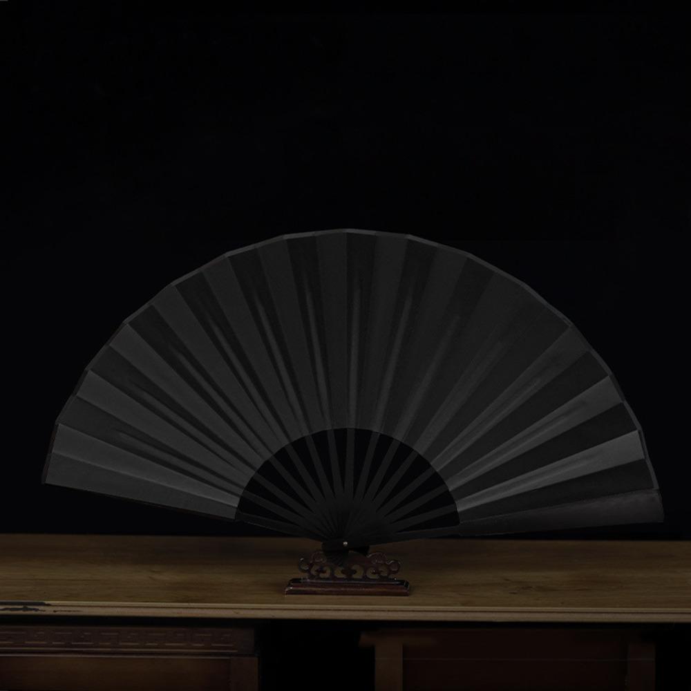 Handwritten Calligraphy Bamboo Folding Fan Antique Style Hand Fan Dance Fan Calligraphy Painting