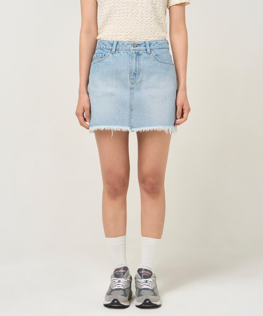 Plack Woman Skirt M40 Light Blue