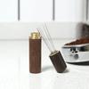 Espresso Coffee Stirrer 6 Needles Espresso Distribution Tool Small Coffee Ground Stirrer Espresso Coffee Stirrer Wooden Base