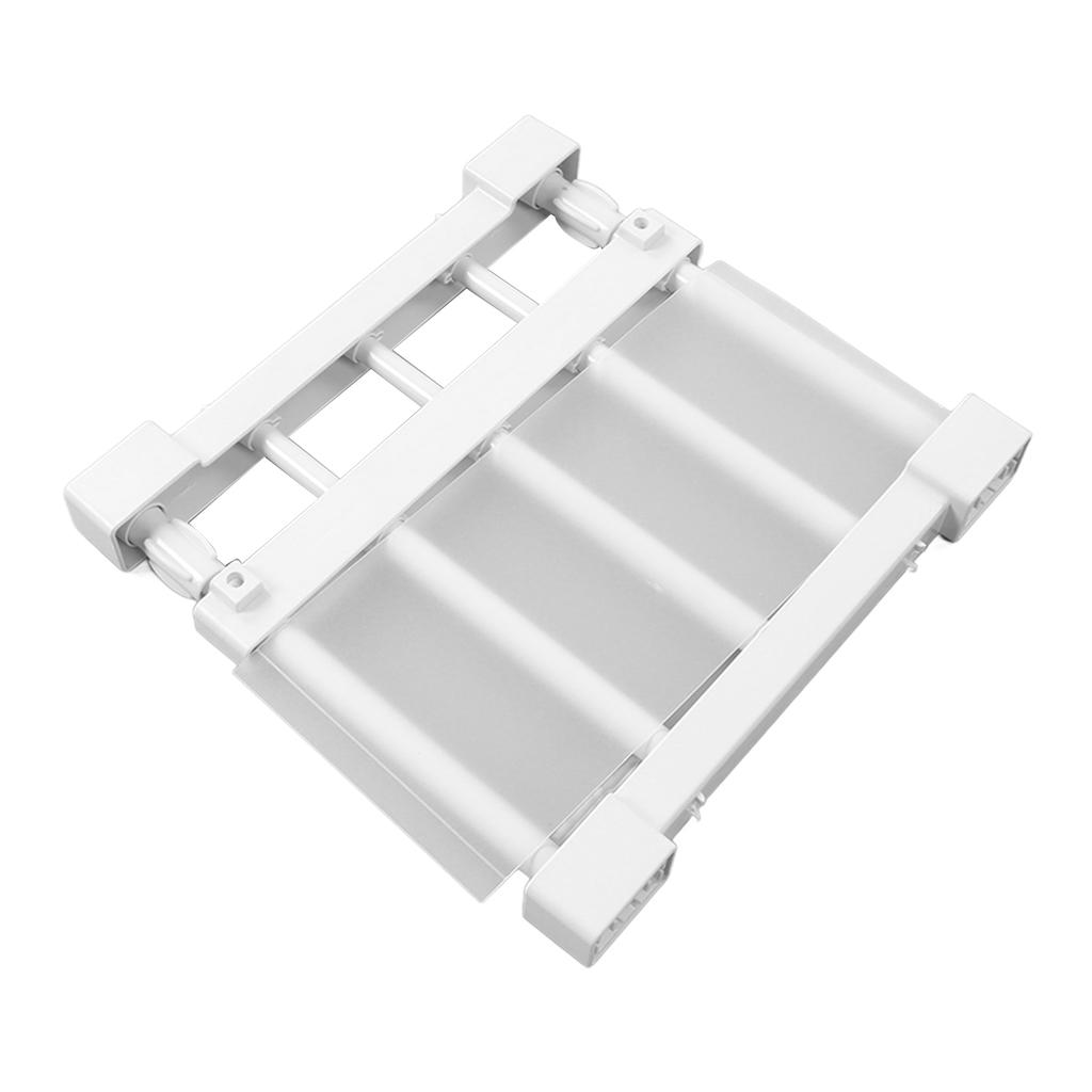 Closet Tension Shelf Expandable Nail Free Cabinet Divider Storage Rack for Wardrobe Cupboard