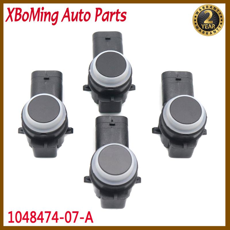 1048474-07-A 4PCS NEW Car PDC Parking Sensor Bumper Reversing Radar For Tesla Model S Model X 2014-2016 104847407A 1048474 07 A