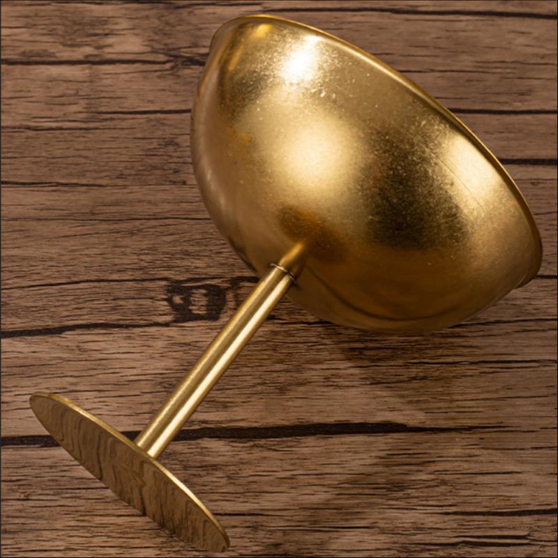Multipurpose Stainless Steel Goblet for Serving Ice Cream and Fruit Desserts