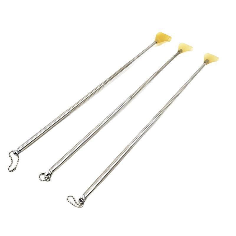 4-секционная телескопическая чесалка для спины из нержавеющей стали для пожилых людей